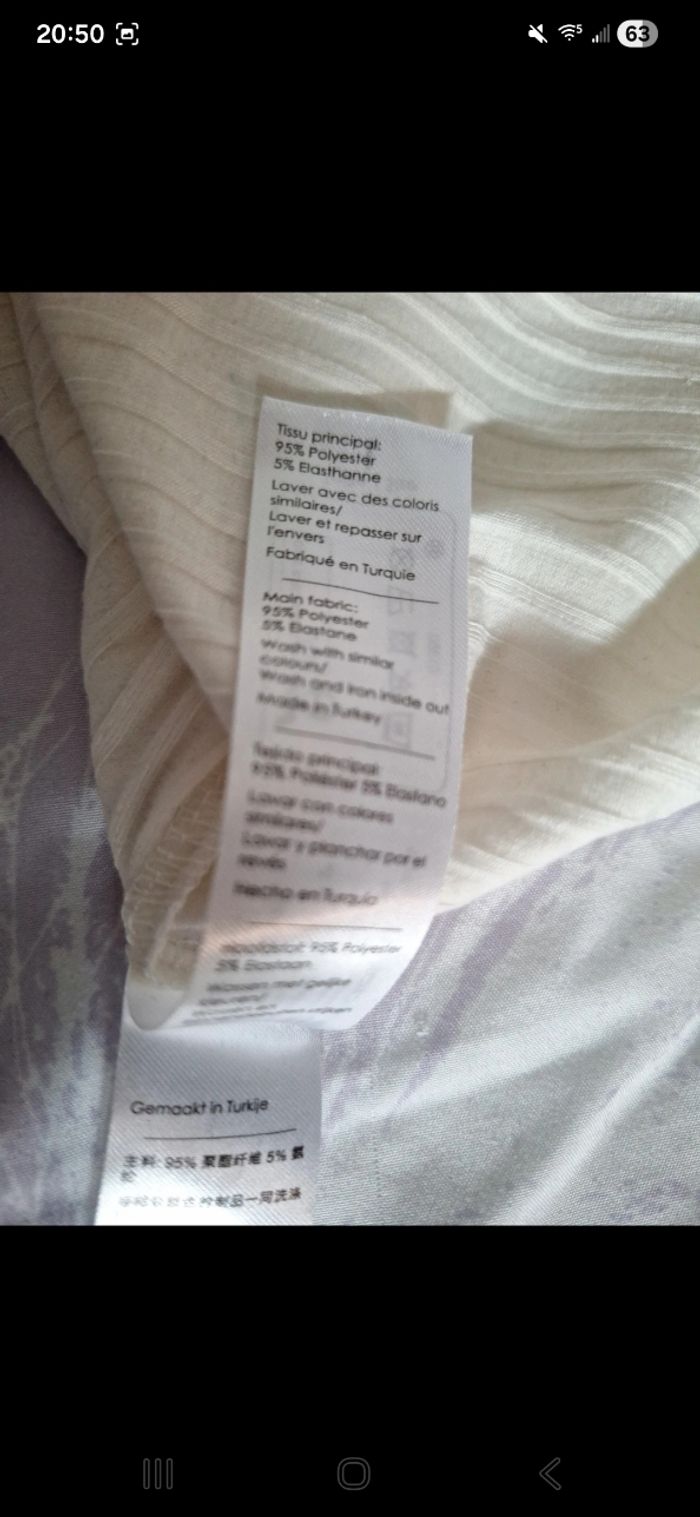 T-shirt écru - photo numéro 6