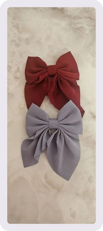 Lot de barrettes pour cheveux à noeud