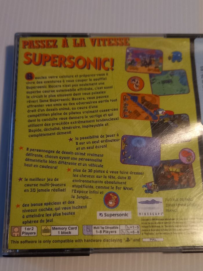 Ps1 supersonic racers - photo numéro 3