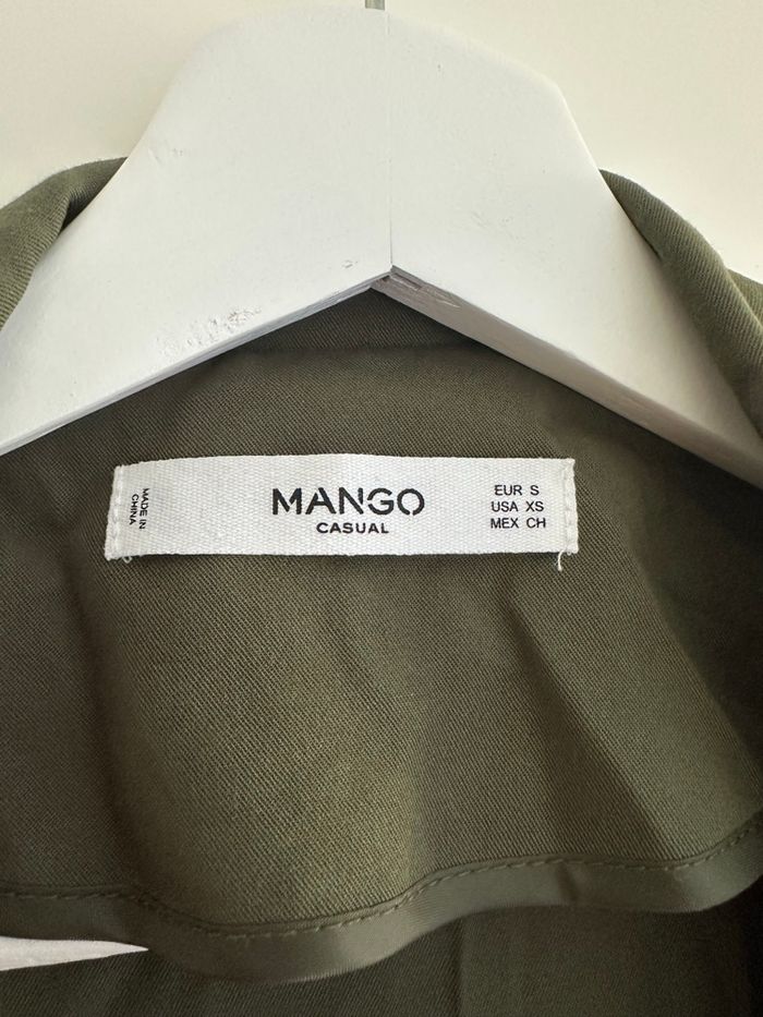 Trench kaki taille S de mango - photo numéro 7