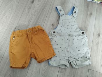 Lot de deux shorts baby garçon