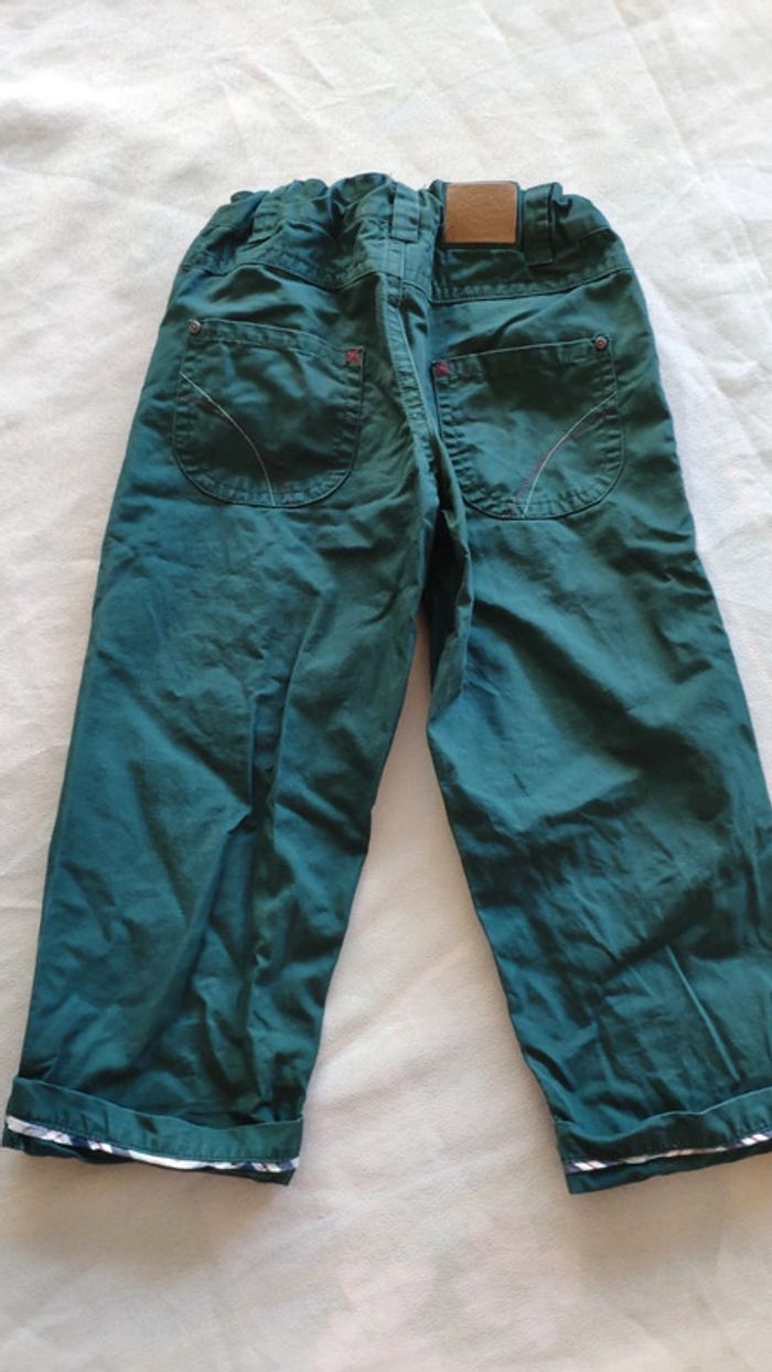 Pantalon vert sergent major 24 mois - photo numéro 3