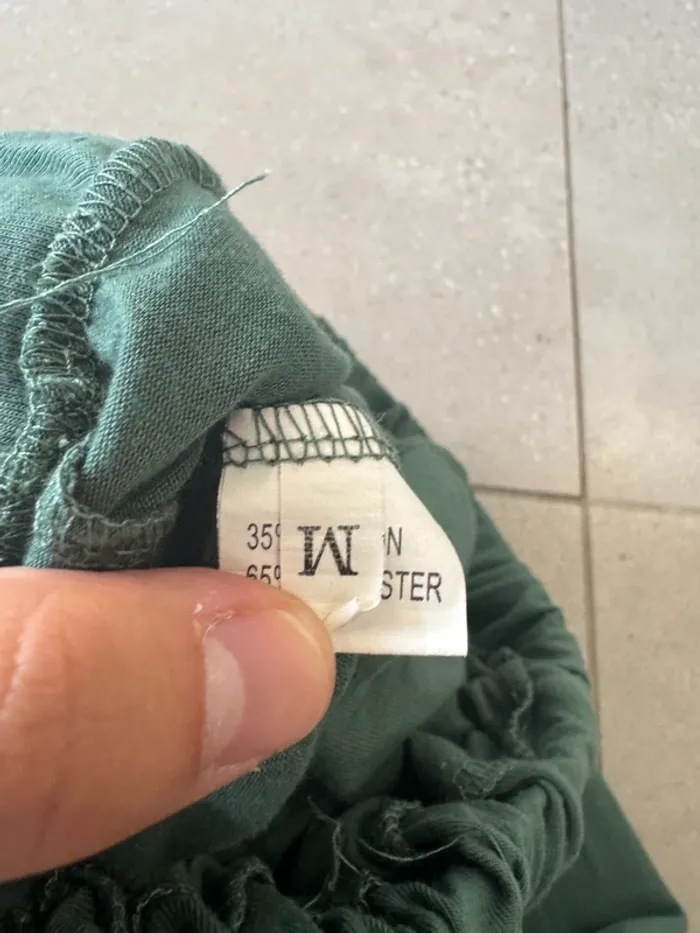 Jogging vert taille M, bon état - photo numéro 2