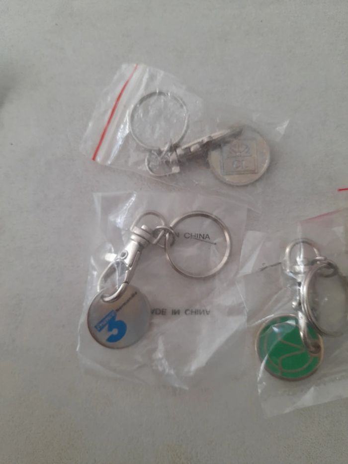 Porte clés jeton ancien - photo numéro 2
