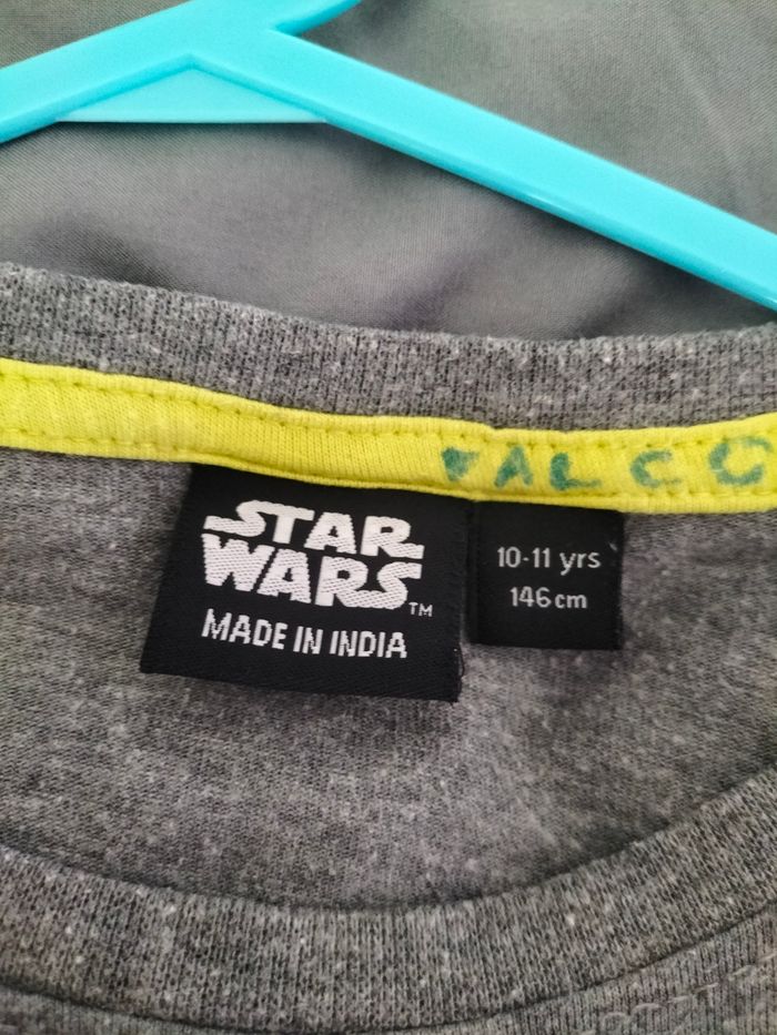 Tshirt gris Star Wars  10 ans - photo numéro 2