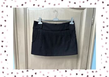 Mini jupe en laine benetton 46 noir