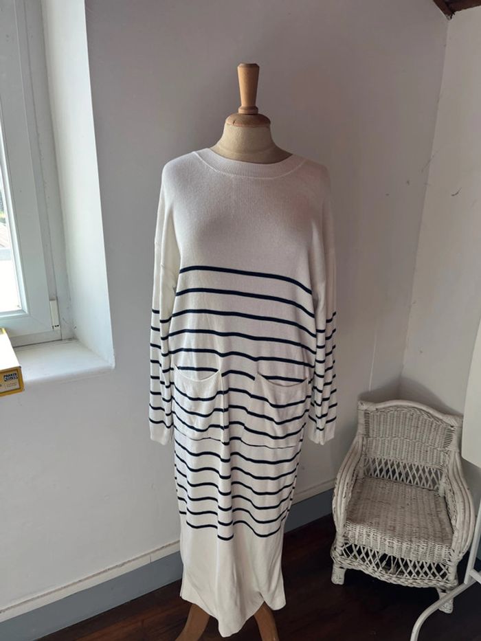 Robe pull marinière Promod - taille L