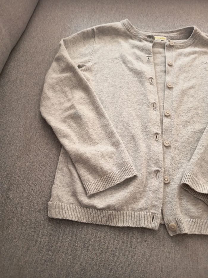 Gilet fin Vertbaudet fille 8 ans - photo numéro 2