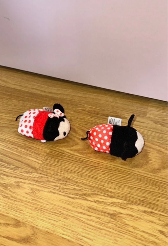 Lot de 2 Tsum Tsum Disney Mickey et Minnie - neuf avec étiquette - photo numéro 4