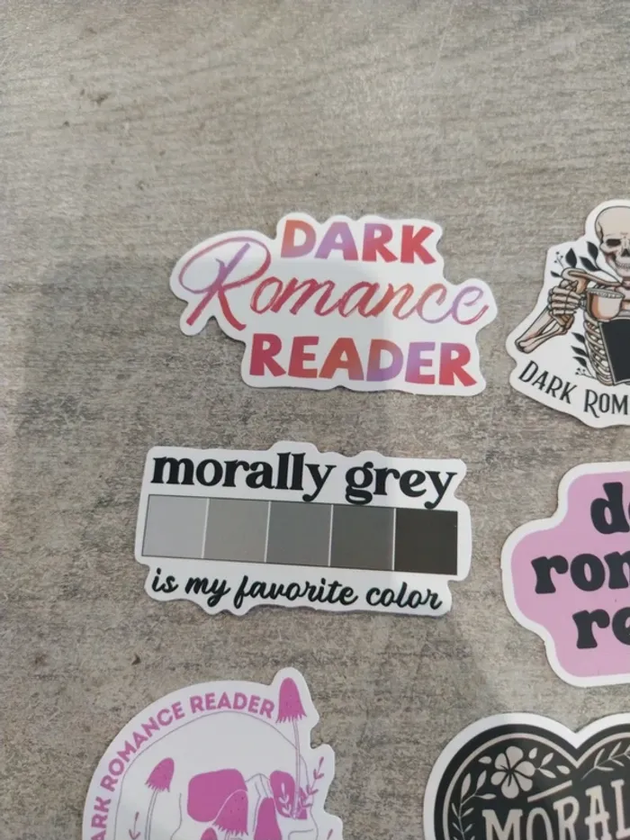 Stickers dark romance (lot A) - photo numéro 2
