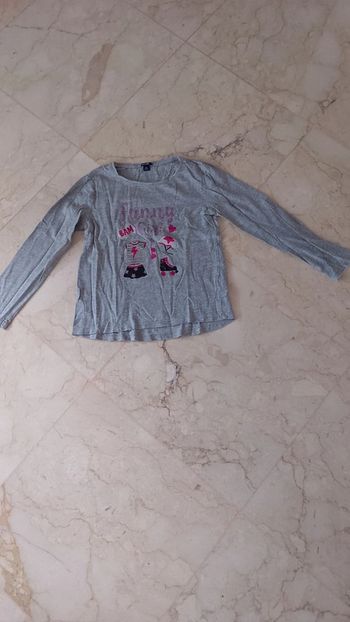 #manu_7896fille8ans t shirt manches longues