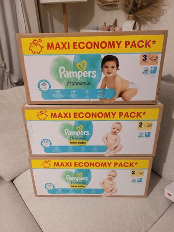 Couche pampers Harmonie 