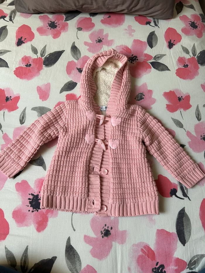 Gilet grosse maille