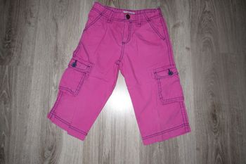 BERMUDA LIE DE VIN GARÇON "MEXX" - 7 ANS - n°01