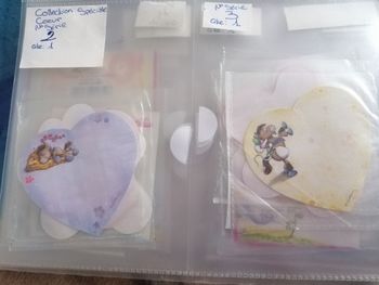 Lot post it diddl cœur