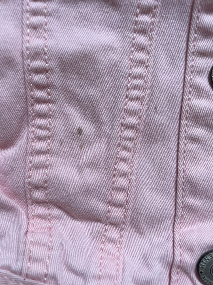 Veste en jeans rose - photo numéro 2