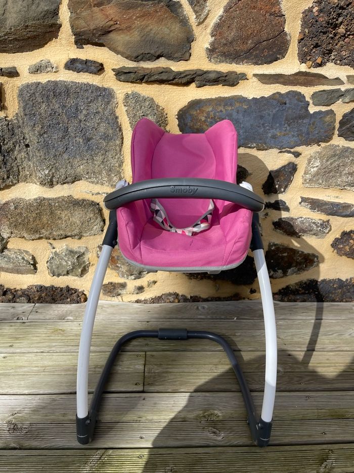 Chaise haute / balancelle poupée - Smoby - photo numéro 2