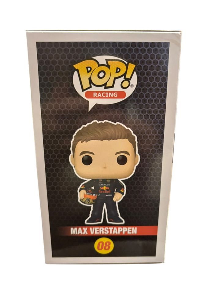 Figurine Funko Pop Formule 1 Oracle RedBull Max Verstappen 08 neuf - photo numéro 3