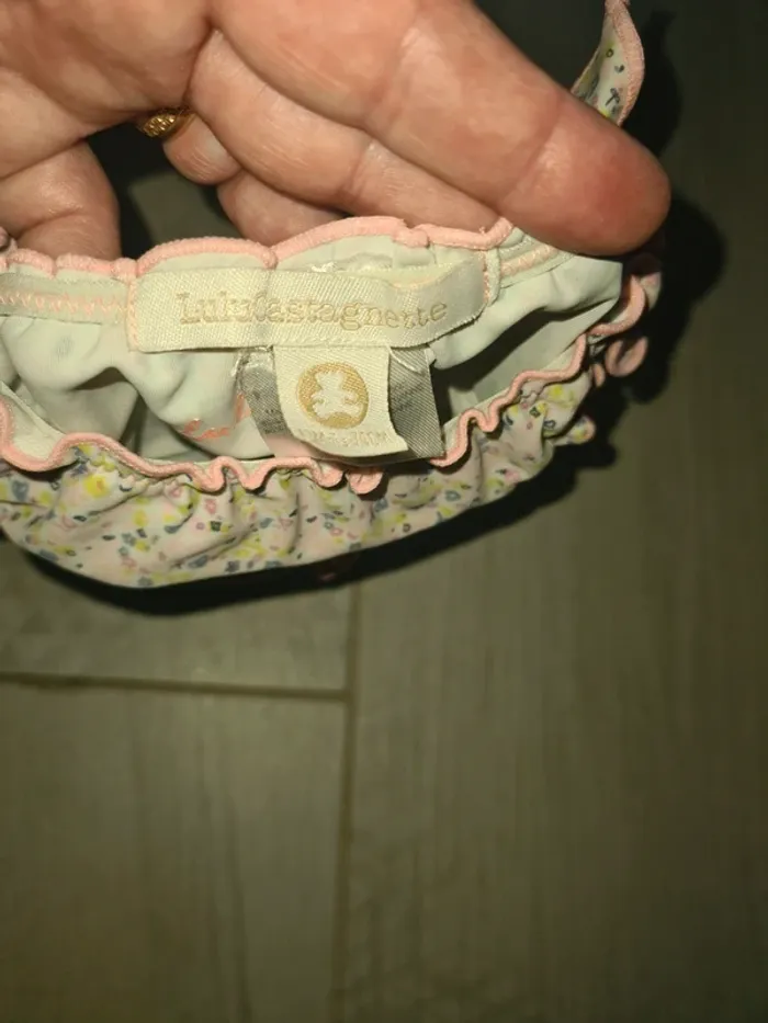 Maillot de bain bas lulu castagnettes 12 mois fille - photo numéro 4