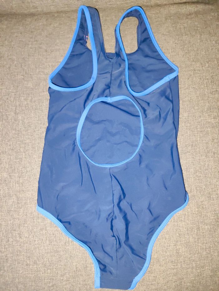 Maillot une pièce bleu marine 10 ans neuf - photo numéro 2