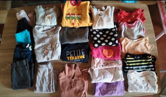Lots de vêtements bébé filles - photo numéro 2