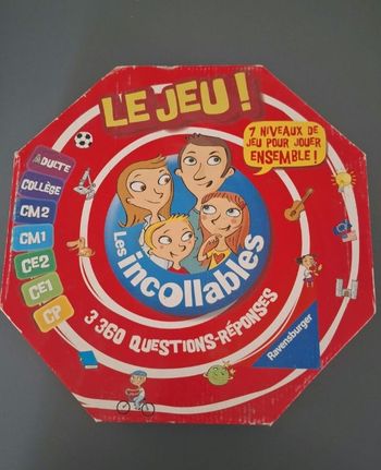 Jeu de société les incollables