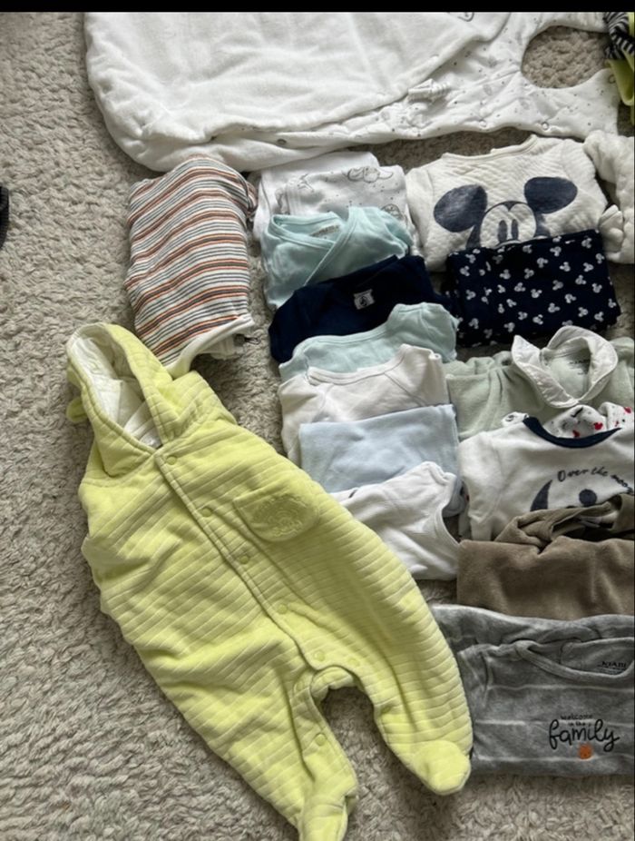 Lot vêtements bébé garçon