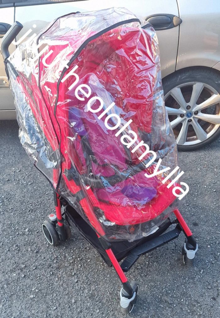 Poussette bebe confort dana avec tenue de pluie - photo numéro 3
