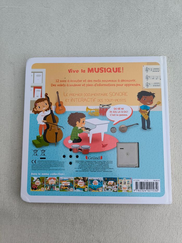 Livre sonore La musique Gründ - photo numéro 3