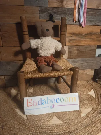 Peluche ours Frisette tbe
