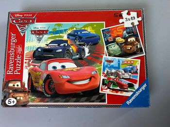 3 Puzzles 092819 Cars dès 5 ans Disney Pixar 49 pièces 