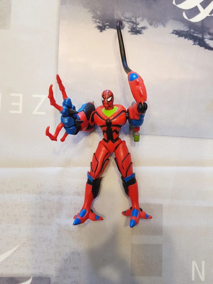 Figurine Vintage : Spiderman Web Trap Toy Biz 1997 - photo numéro 3