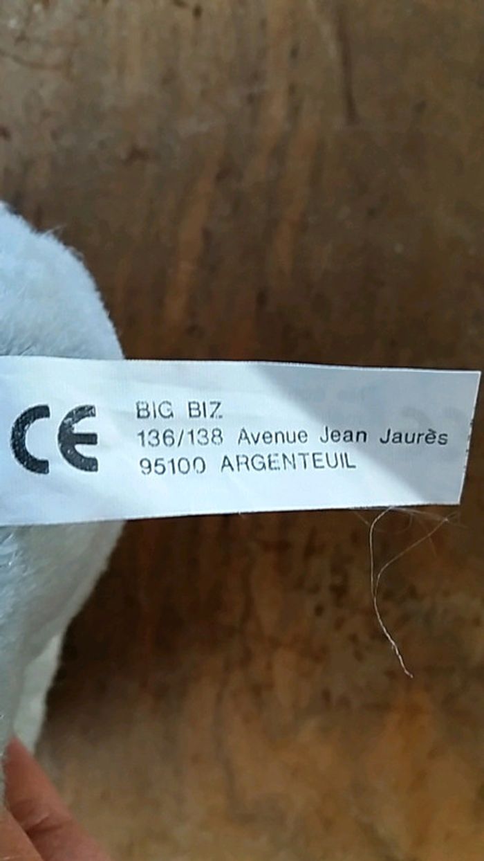 Peluche ours - photo numéro 3