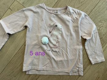 T-shirt apin pompon 5 ans Verbaudet