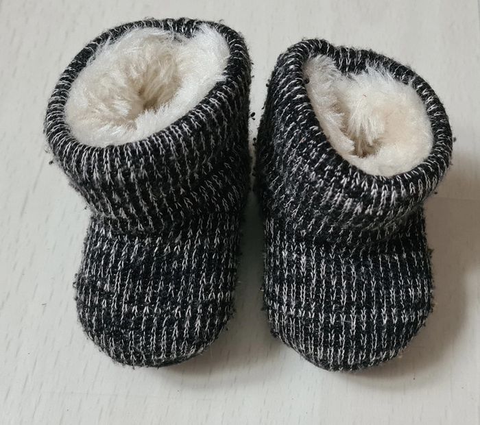 Chaussons fourrés chauds mixtes t16.17