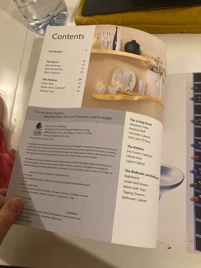 Livre “Simple Handmade Storage” - 23 projets de rangement DIY - photo numéro 2