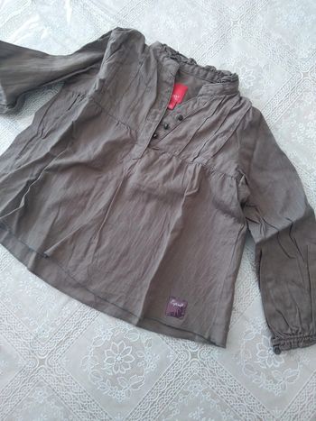 Blouse marron 2-3 ans