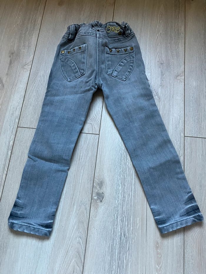 Jean 4 ans Orchestra gris clair - photo numéro 2