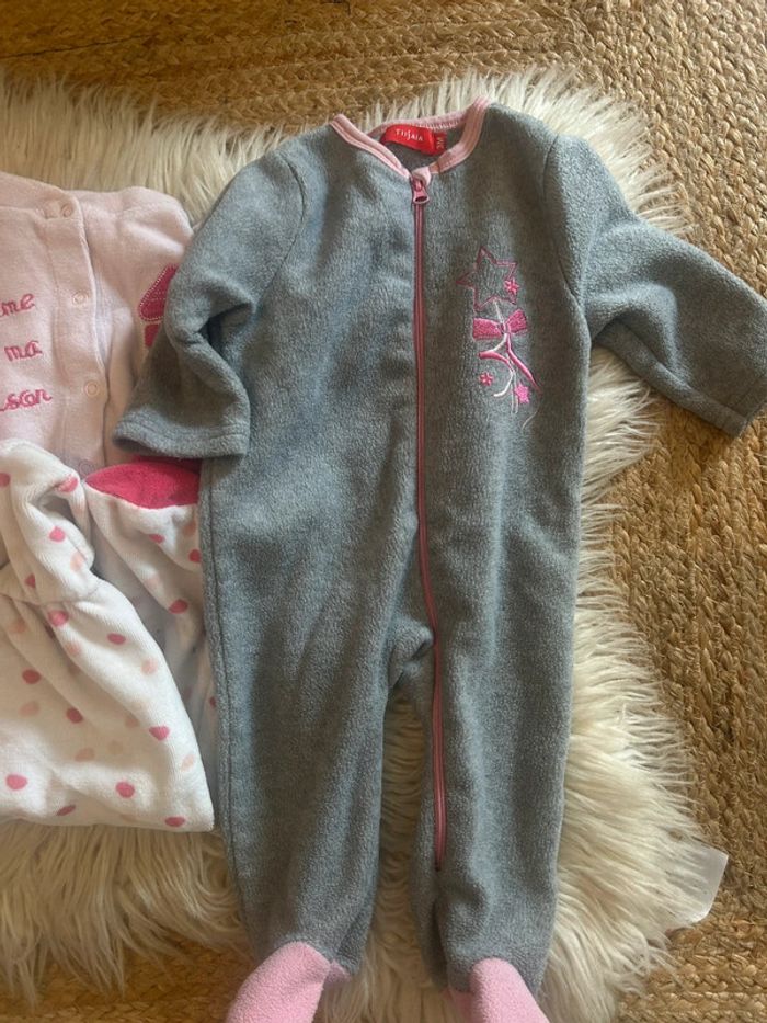 Fille 👧🏻 Lot 9 pyjamas + 5 offerts taille 3 mois fille - photo numéro 5