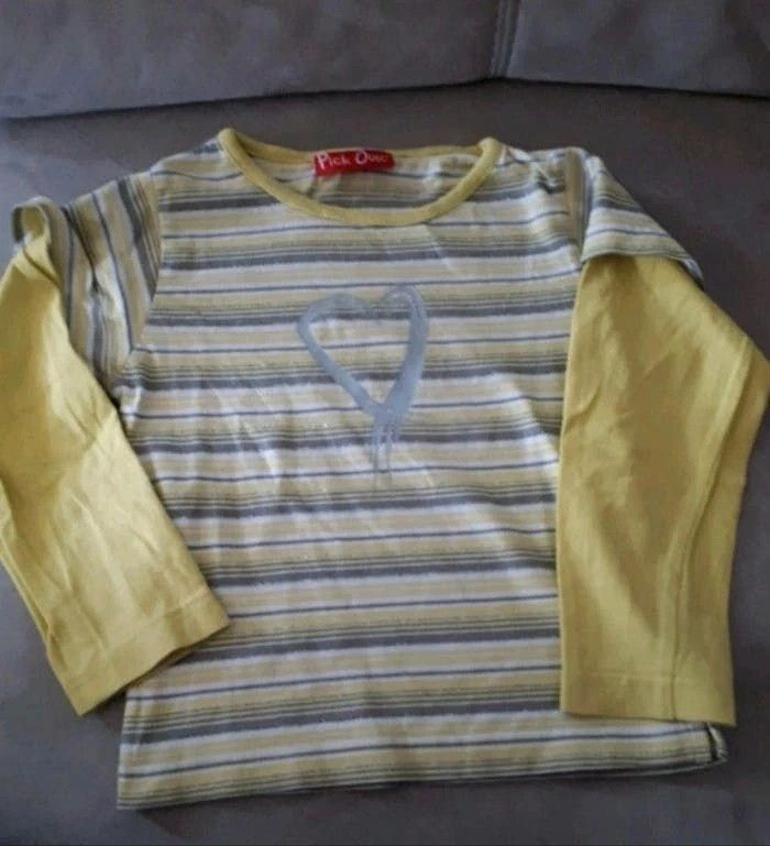 🌸Tee shirt manches longues 3 ans Pic Ouic - photo numéro 2
