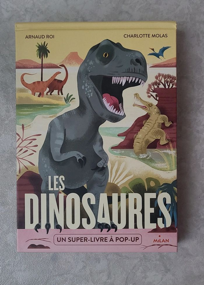 Livre pop-up Les dinosaures