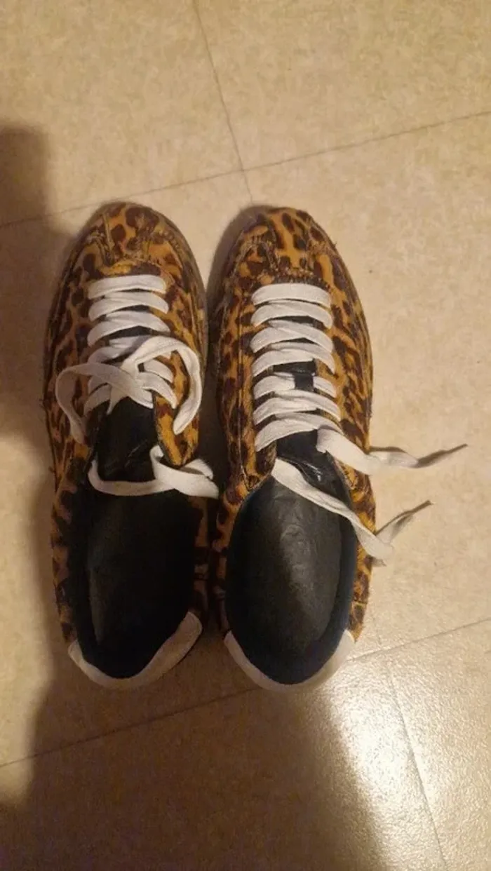 Baskets en cuir femme parfois