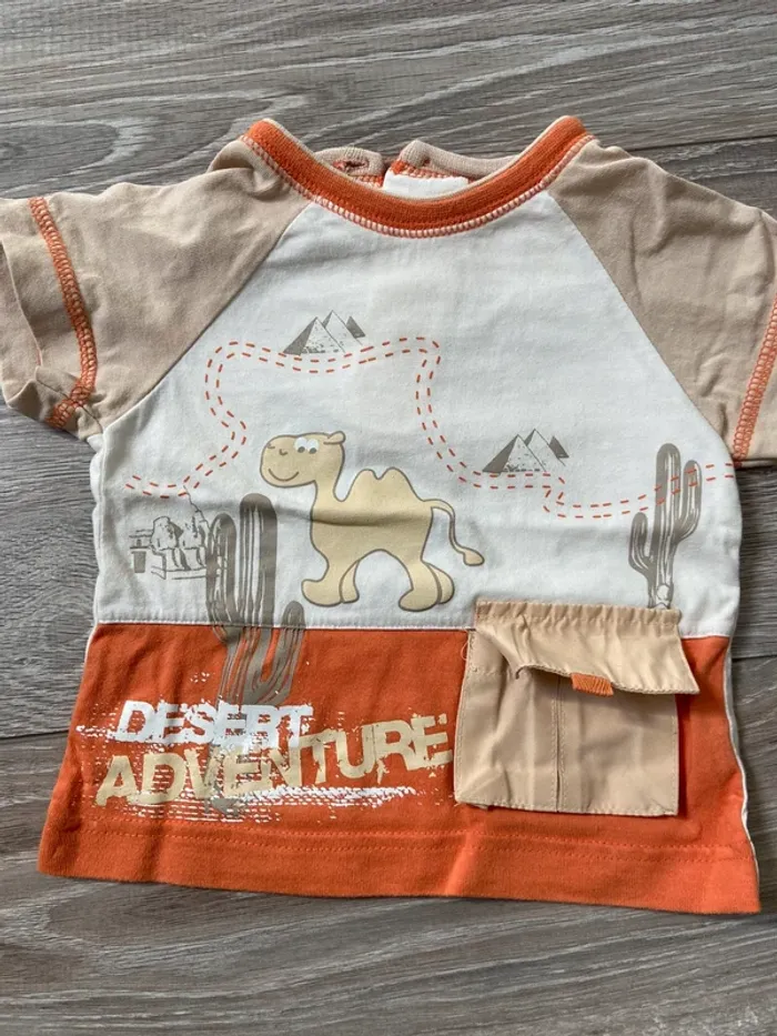 Tee shirt garçon 6 mois