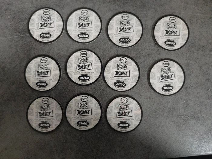 Lot de pogs Astérix - photo numéro 2