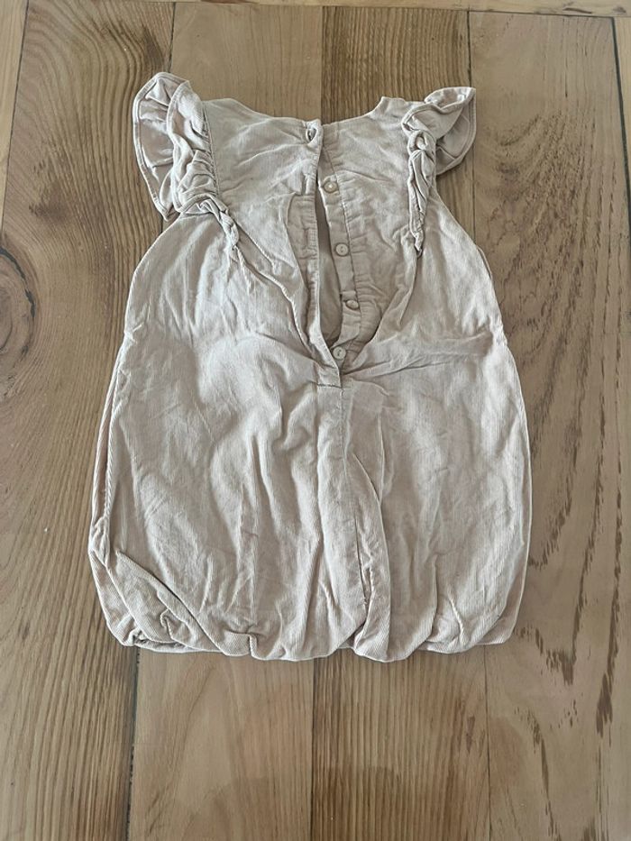 🌸 Robe en velours d’hiver – 24 mois – Du Pareil au Même 🦒🐘 - photo numéro 2