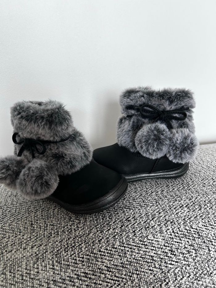 Bottines bébé noires - photo numéro 4
