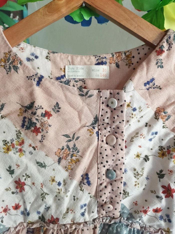 Robe patchwork zara - photo numéro 2