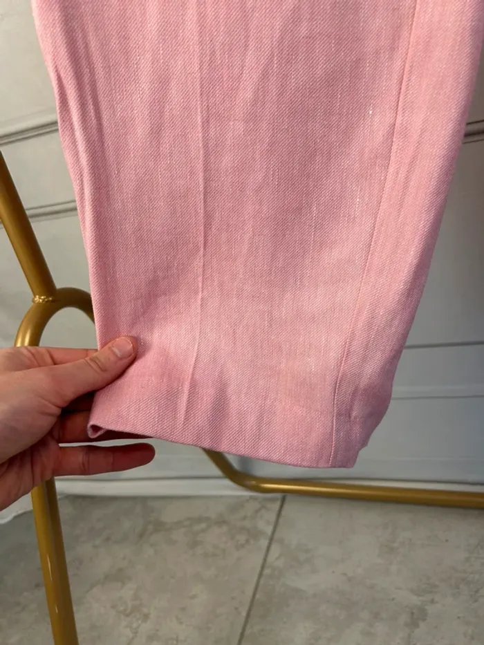 Pantalon fluide large Rose MkT studio 38 neuf - photo numéro 4