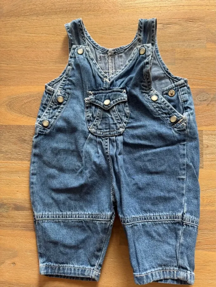 Salopette en jeans fille