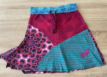 Jupe trapèze multicolor 11/12 ans Désigual